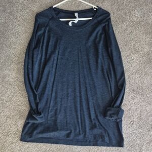 Lululemon Swiftly Dark Blue Long Sleeve Tee